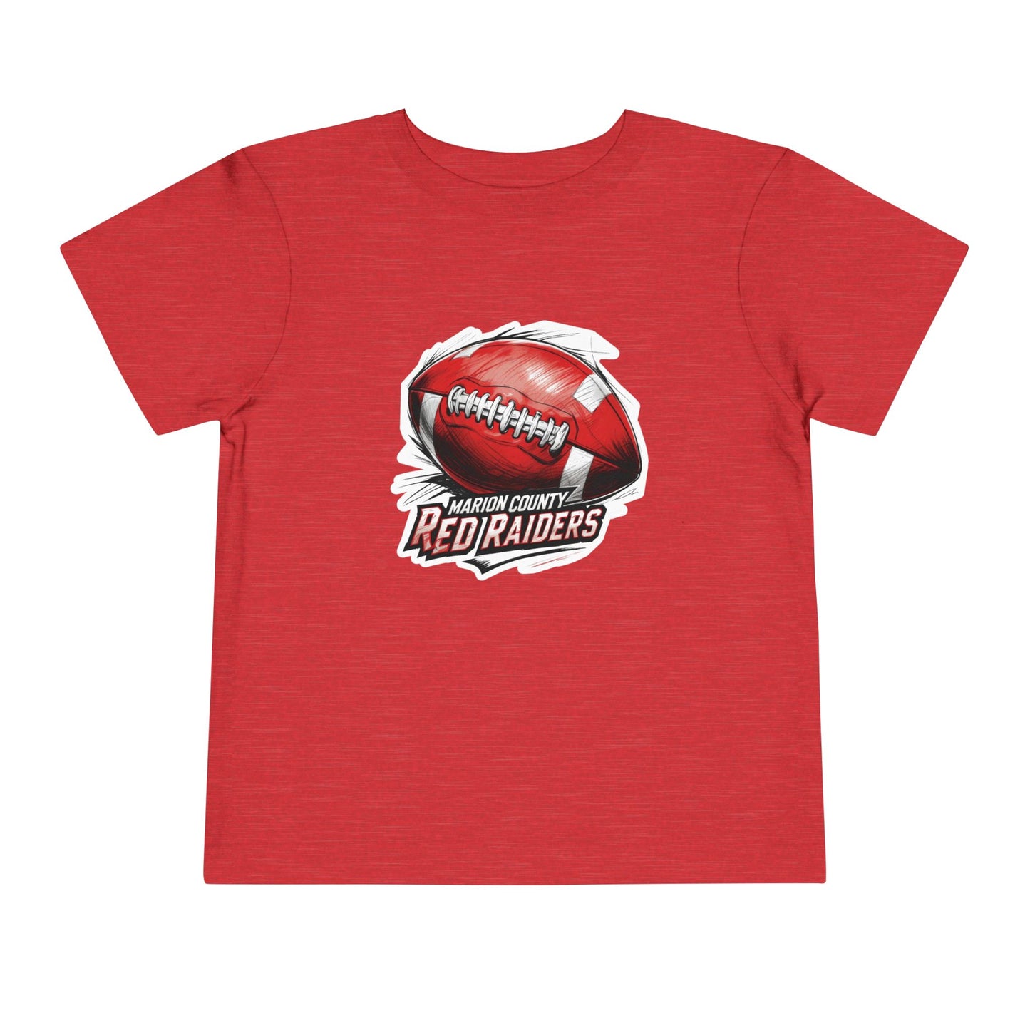 Toddler Tee \ Marion County Red Raiders Football \ MCF1