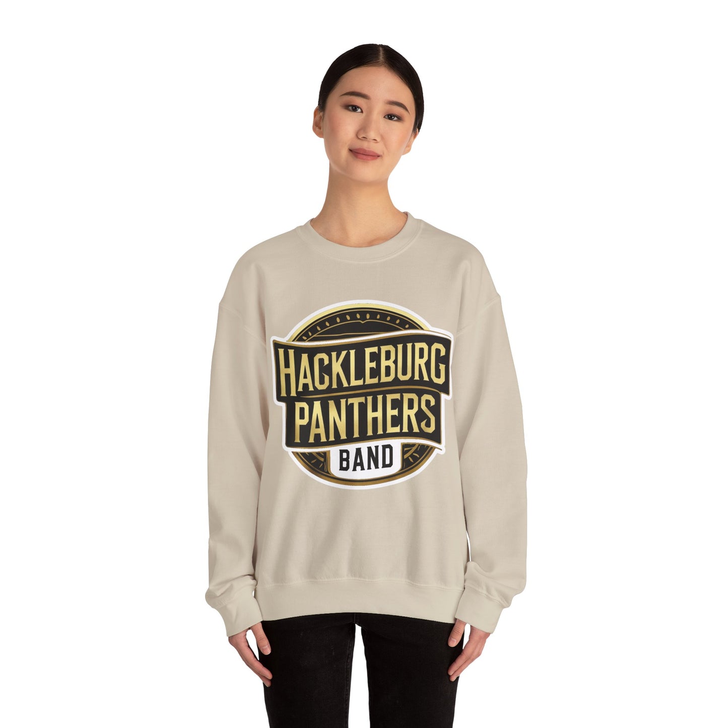 Adult Crewneck Sweatshirt \ Hackleburg Panthers Band \ HPB2