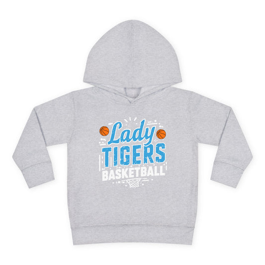 Toddler Hoodie Sweatshirt \ Brilliant Tigers Basketball \ BTBKG1