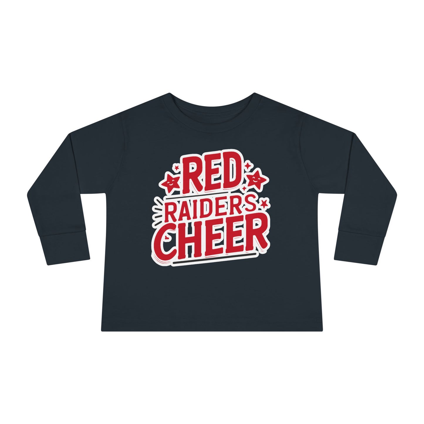 Toddler Long Sleeve Shirt \ Marion County Red Raiders Cheer \ MCC2