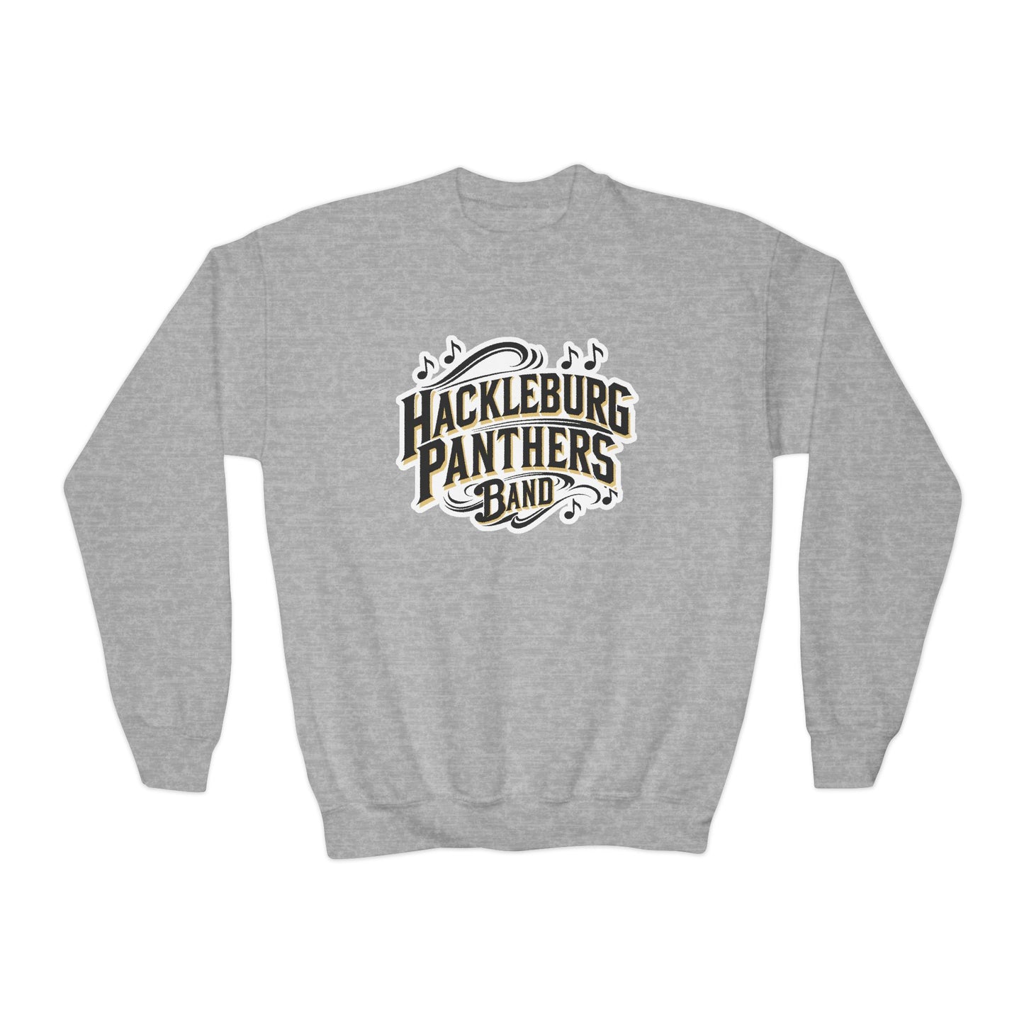 Youth Crewneck Sweatshirt \ Hackleburg Panthers Band \ HPB1