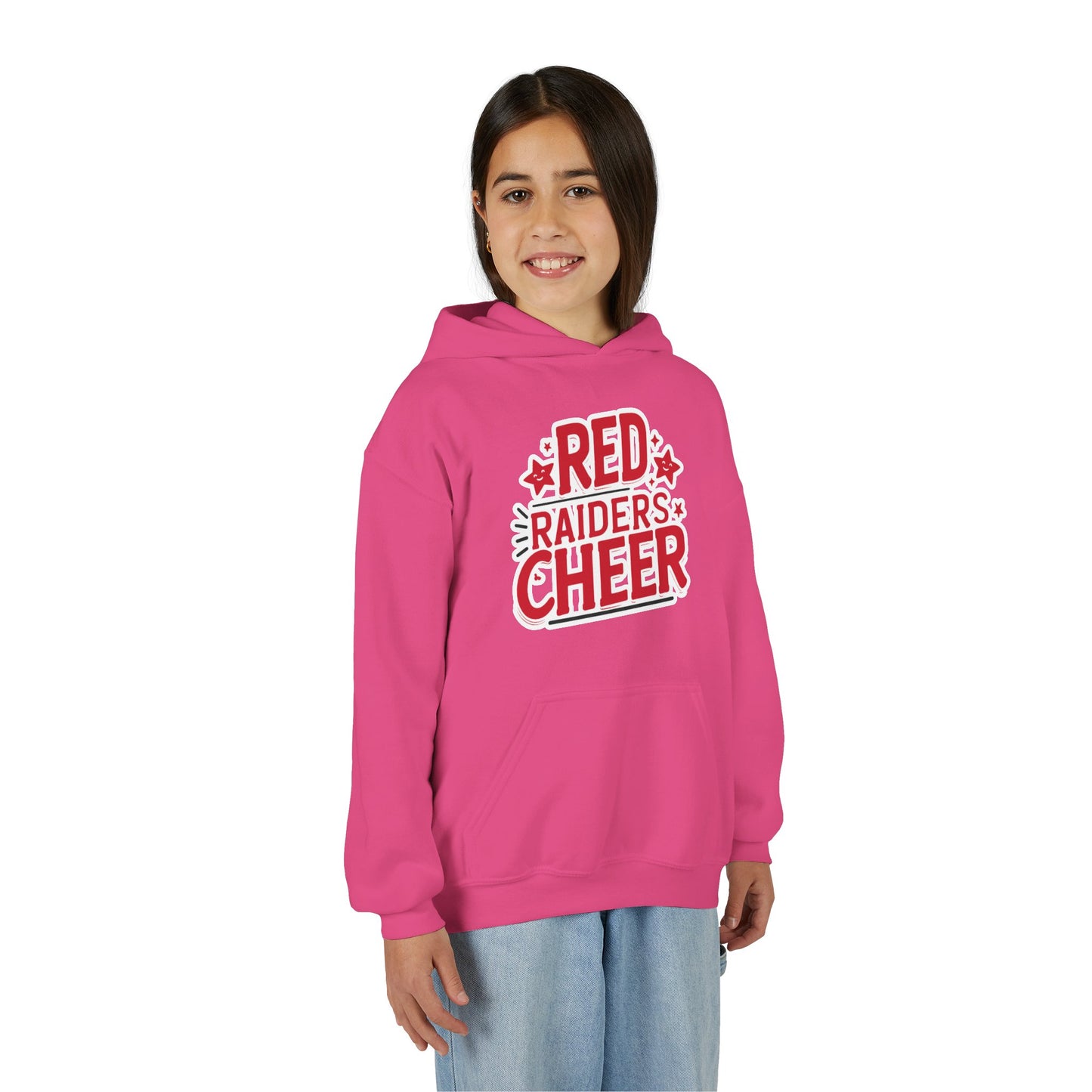 Youth Hoodie Sweatshirt \ Marion County Red Raiders Cheer \ MCC2