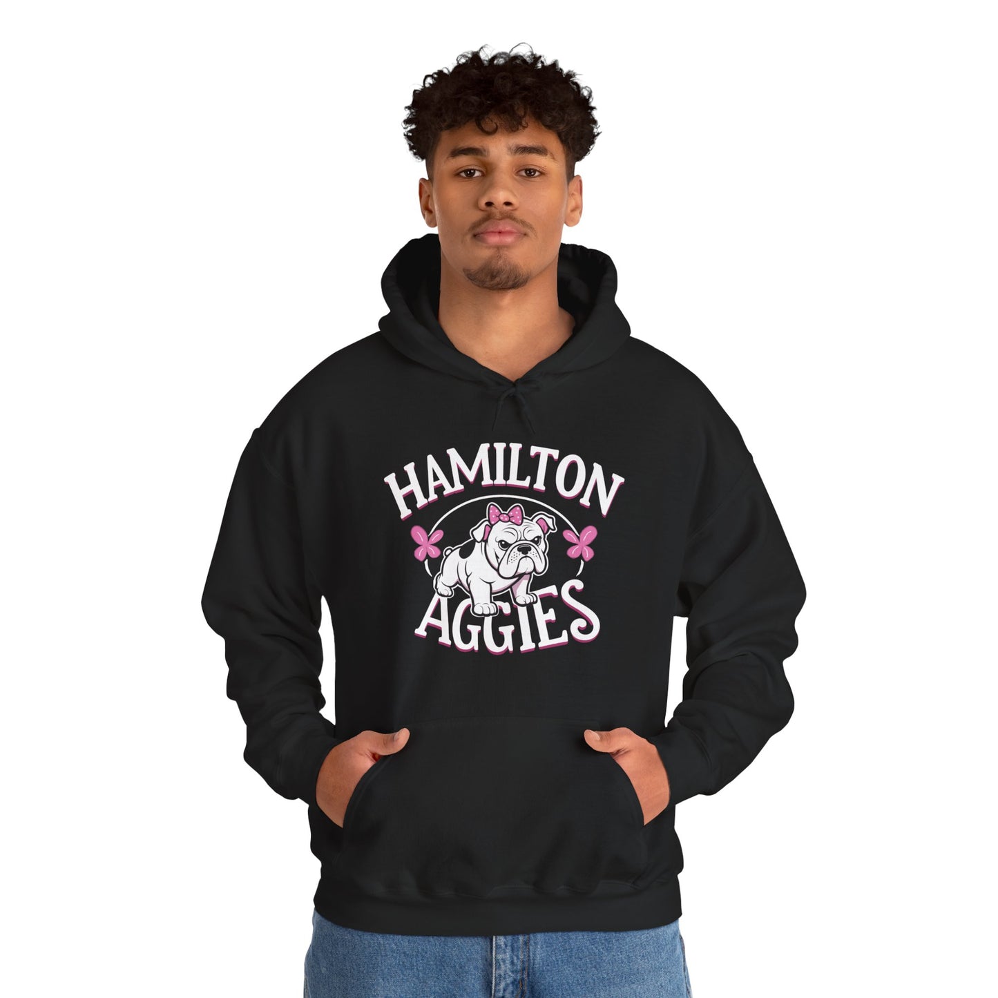 Adult Hoodie Sweatshirt \ Hamilton Aggies \ HAG4