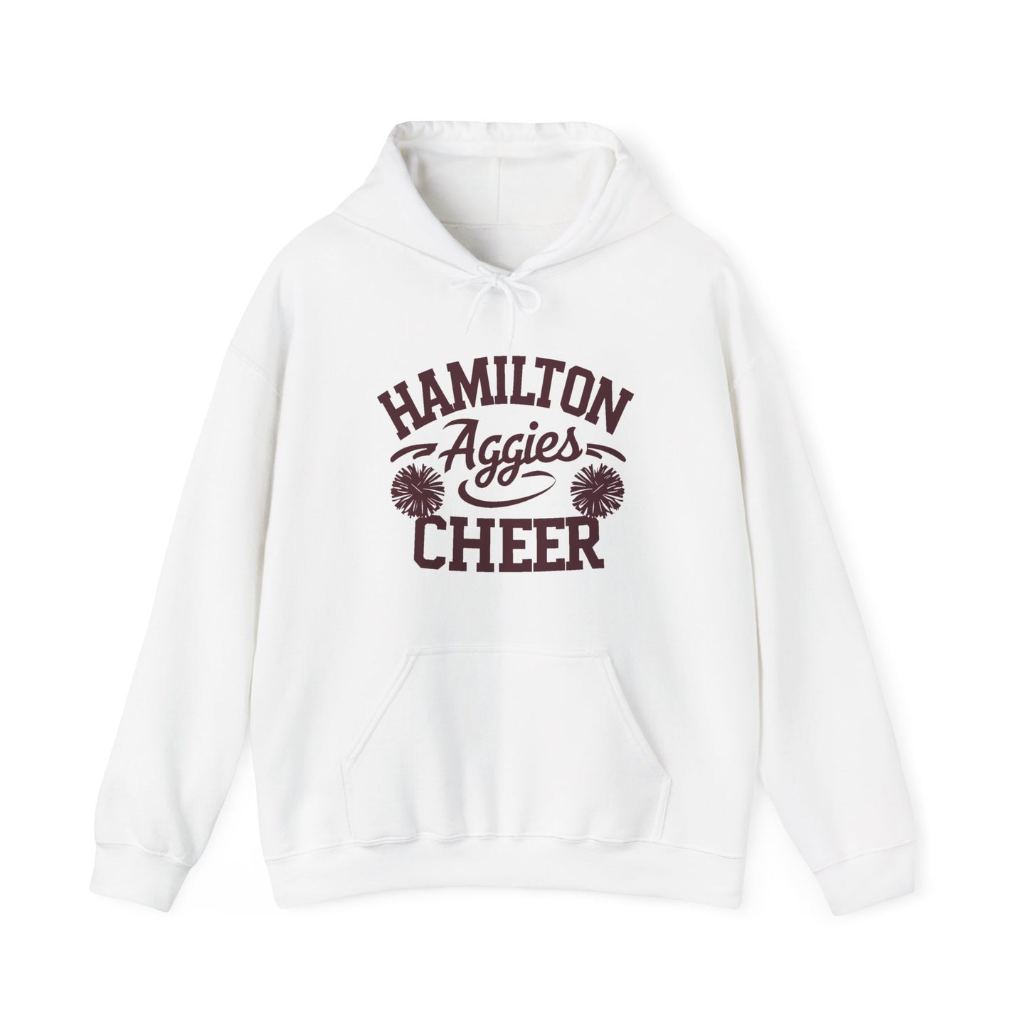 Adult Hoodie Sweatshirt \ Hamilton Aggies Cheer \ HAC2