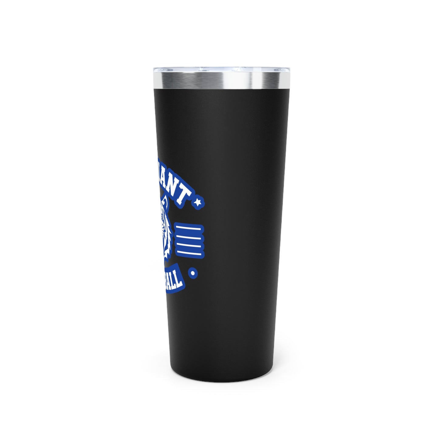 22oz Copper Insulated Tumbler \ Brilliant Tigers Football \ BTF2