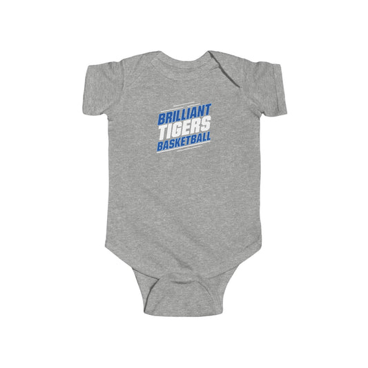 Short Sleeve Baby Bodysuit \ Brilliant Tigers Basketball \ BTBK2