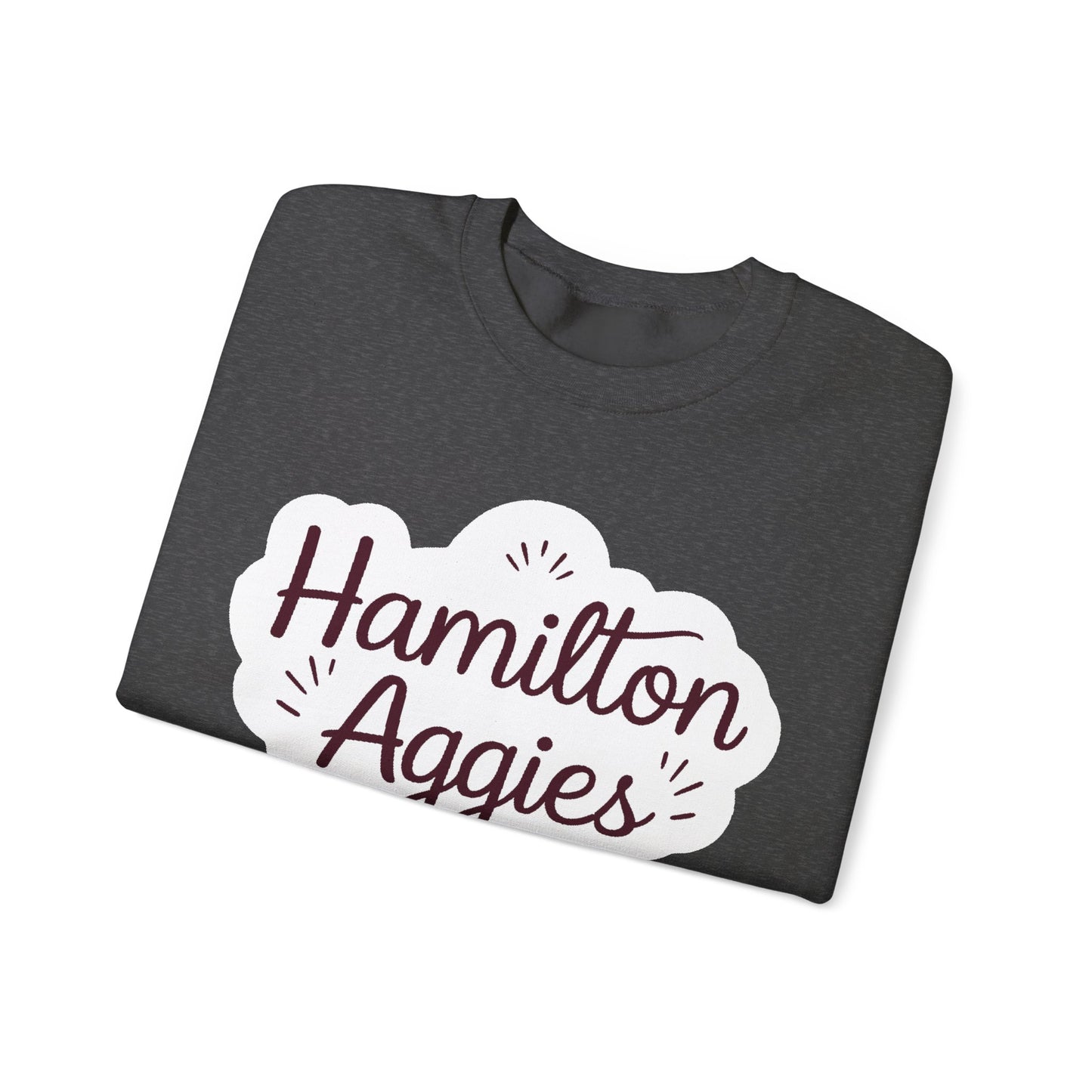 Adult Crewneck Sweatshirt \ Hamilton Aggies \ HAG1