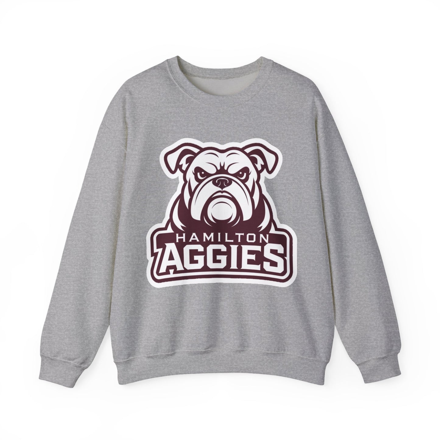 Adult Crewneck Sweatshirt \ Hamilton Aggies \ HA4