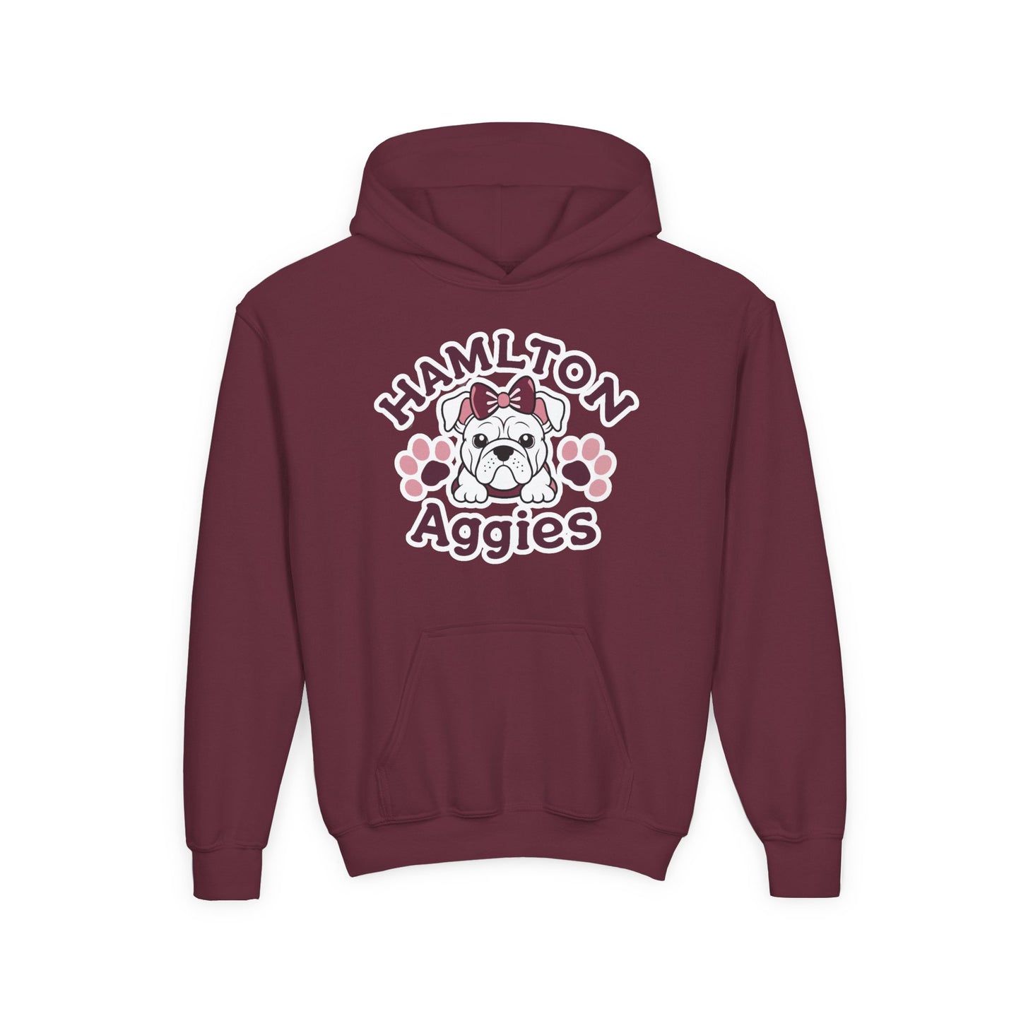 Youth Hoodie Sweatshirt \ Hamilton Aggies \ HAG3