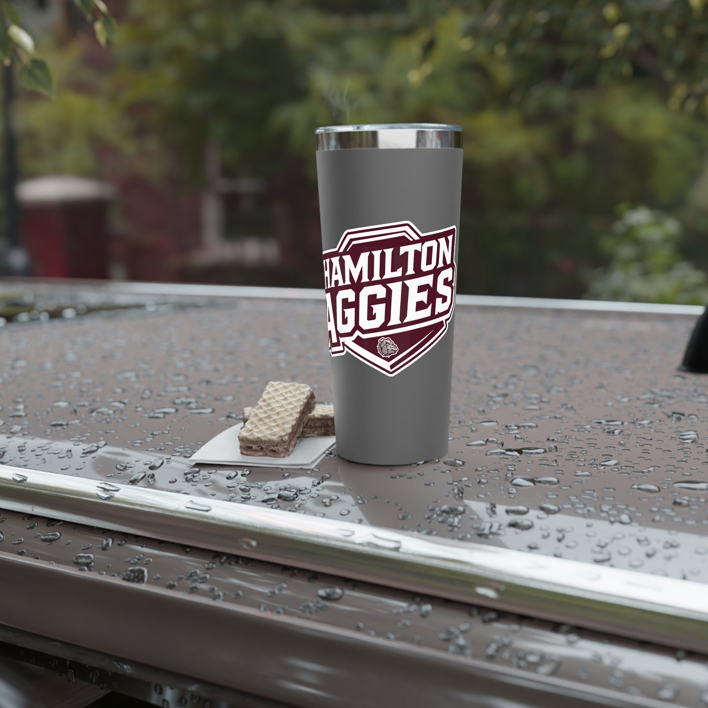 22oz Copper Insulated Tumbler \ Hamilton Aggies \ HA1