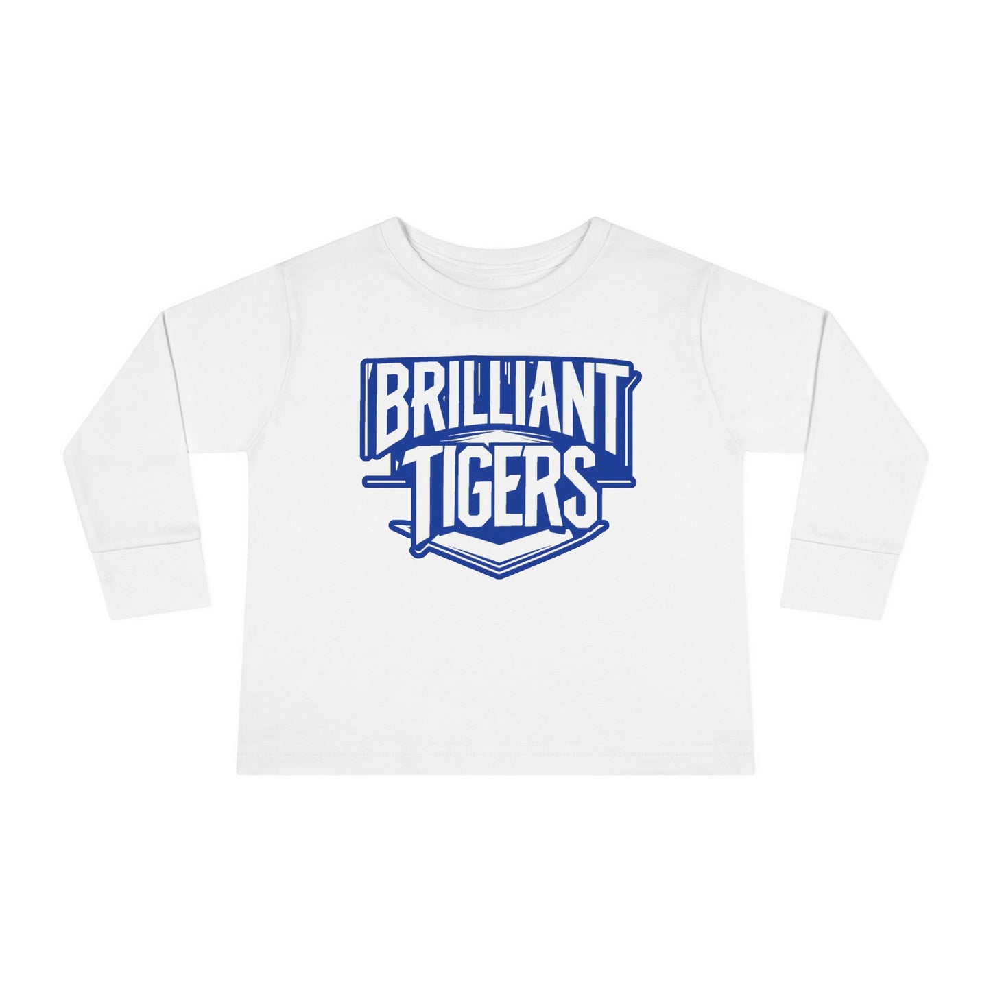 Toddler Long Sleeve Tee \ Brilliant Tigers \ BT2