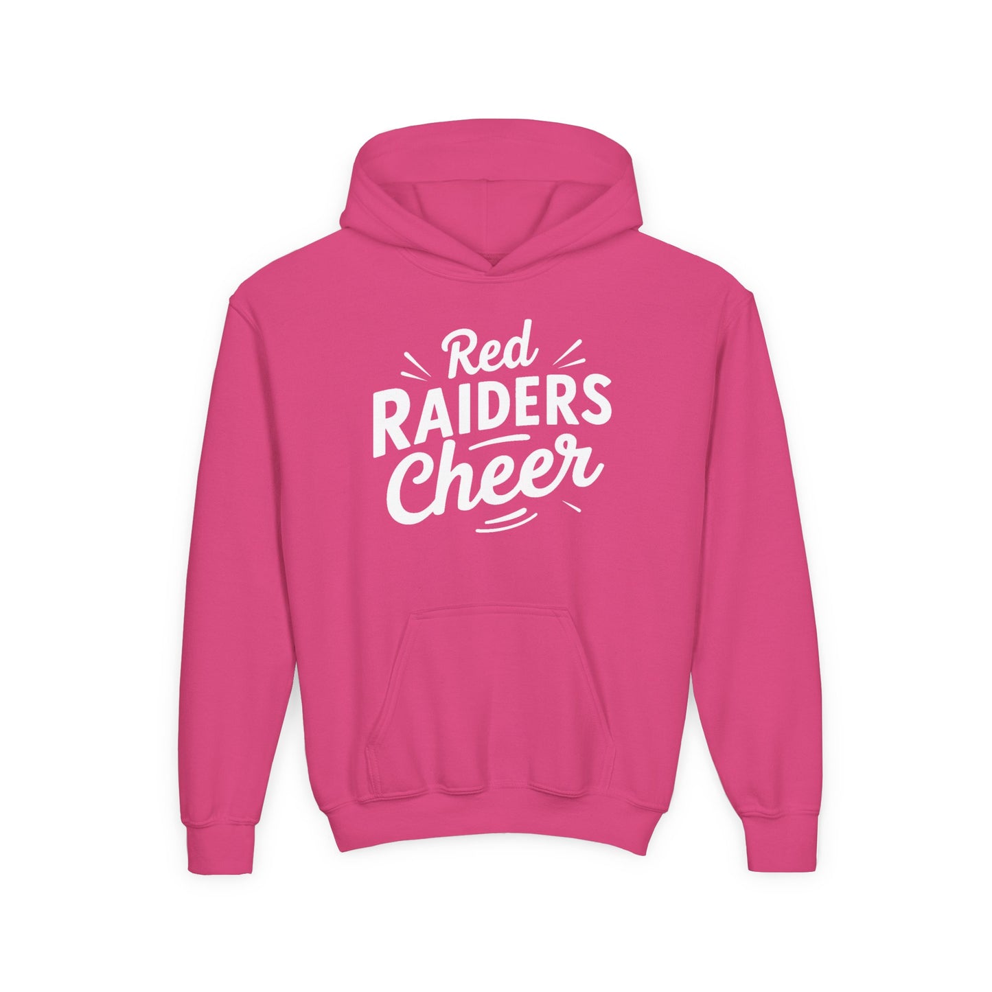 Youth Hooded Sweatshirt \ Marion County Red Raiders Cheer \ MCC1