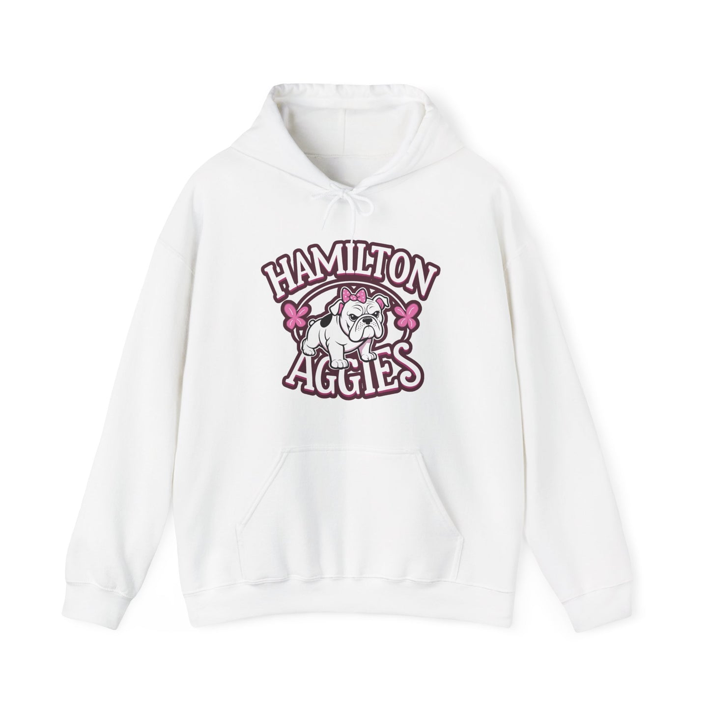 Adult Hoodie Sweatshirt \ Hamilton Aggies \ HAG4