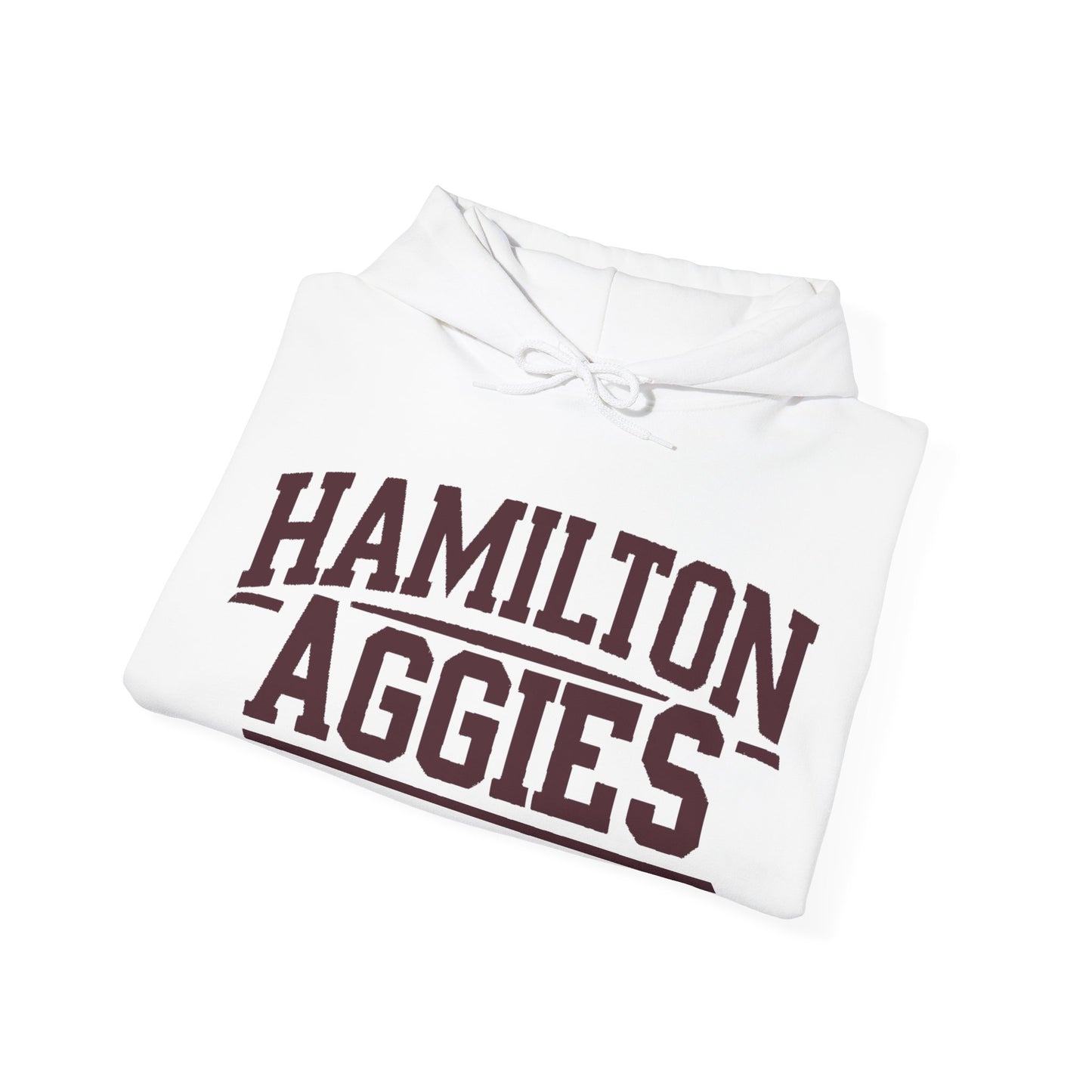 Adult Hoodie Sweatshirt \ Hamilton Aggies \ HA2