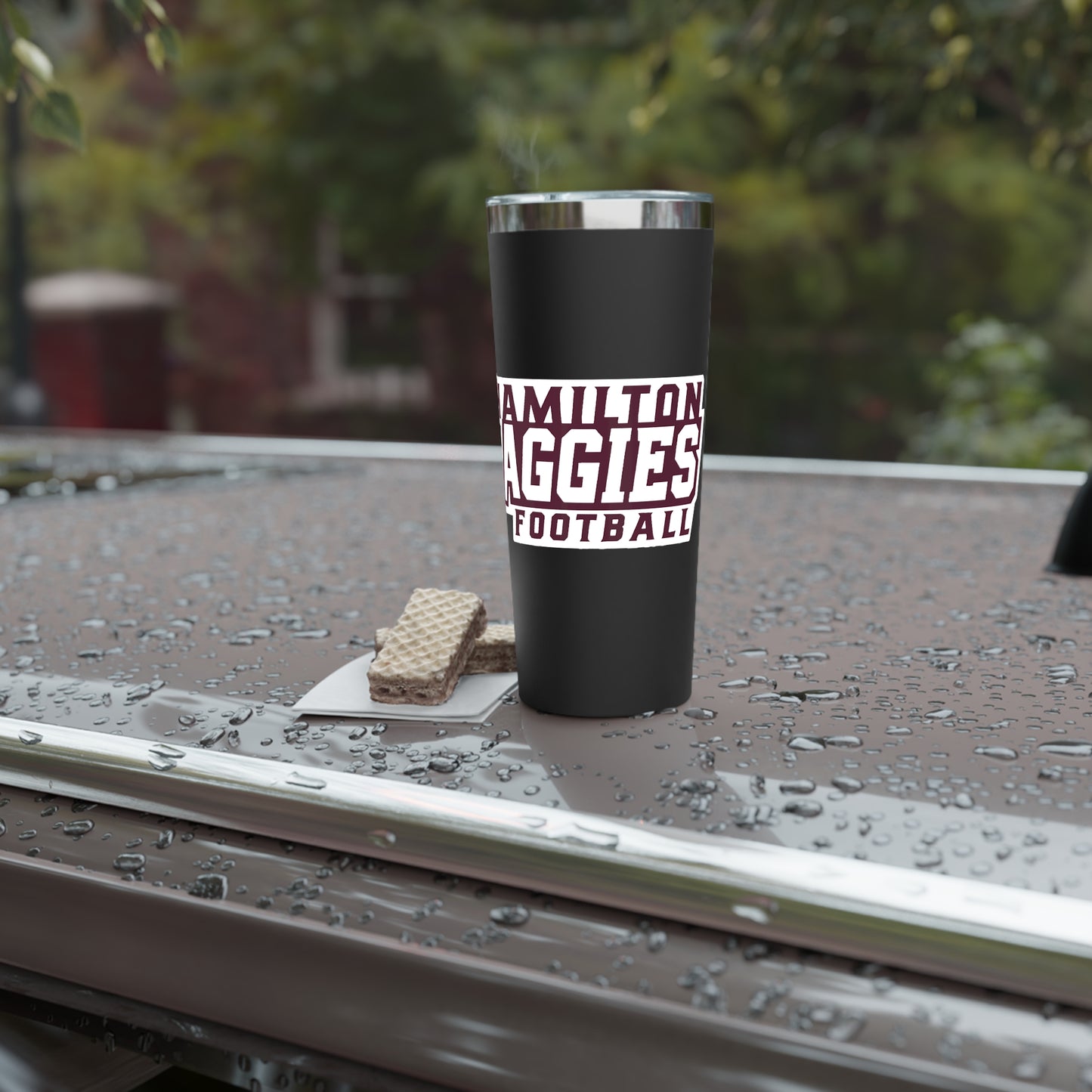 22oz Cooper Insulated Tumbler \ Hamilton Aggies Football \ HAF1
