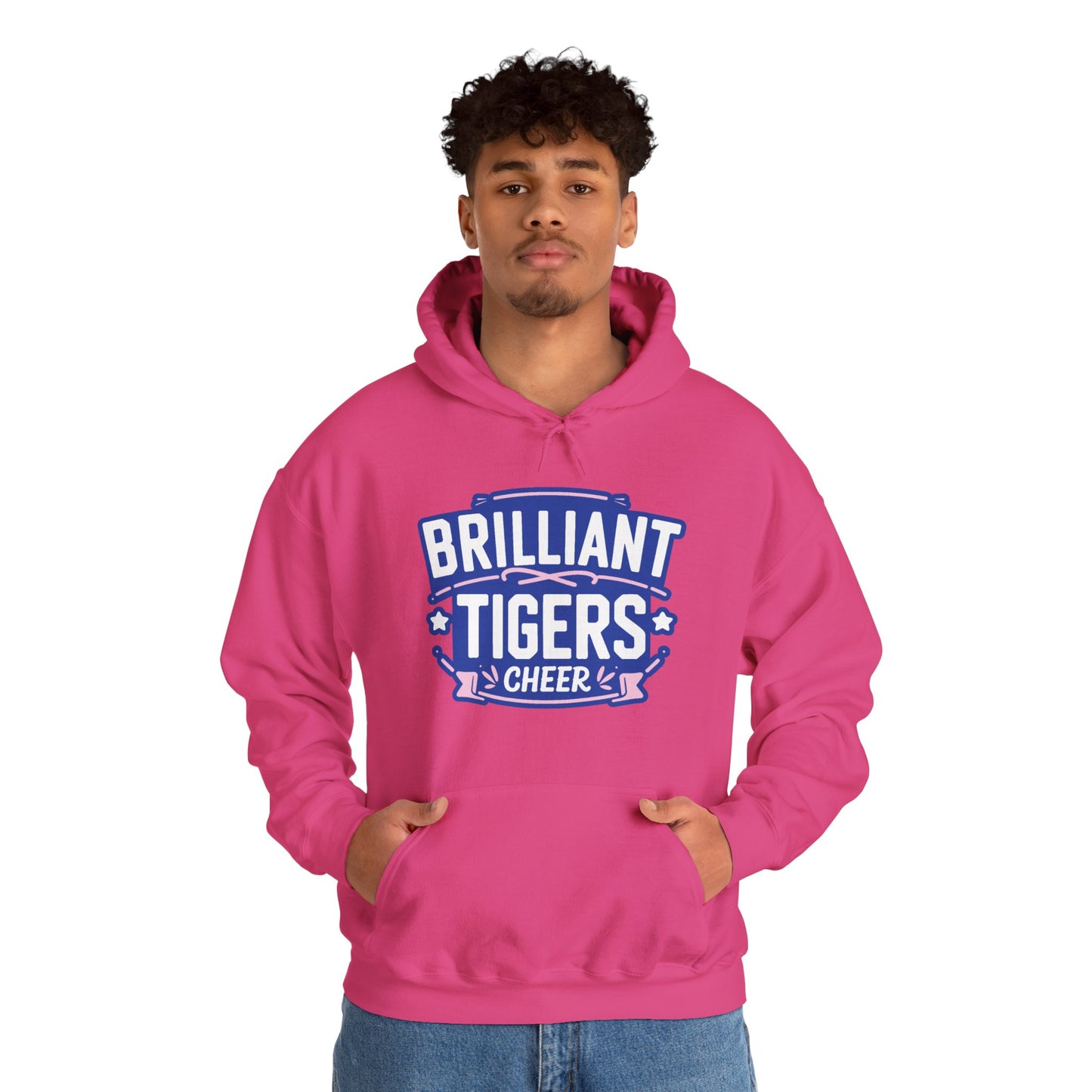 Adult Hoodie Sweatshirt \ Brilliant Tigers Cheer \ BTC2