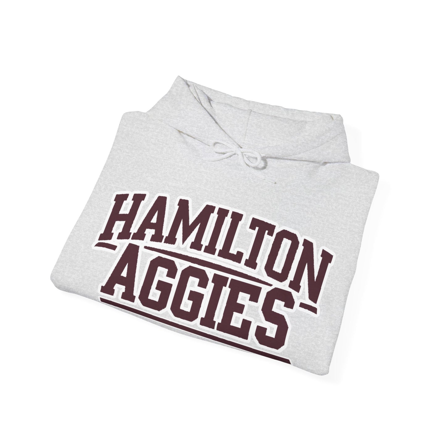 Adult Hoodie Sweatshirt \ Hamilton Aggies \ HA2