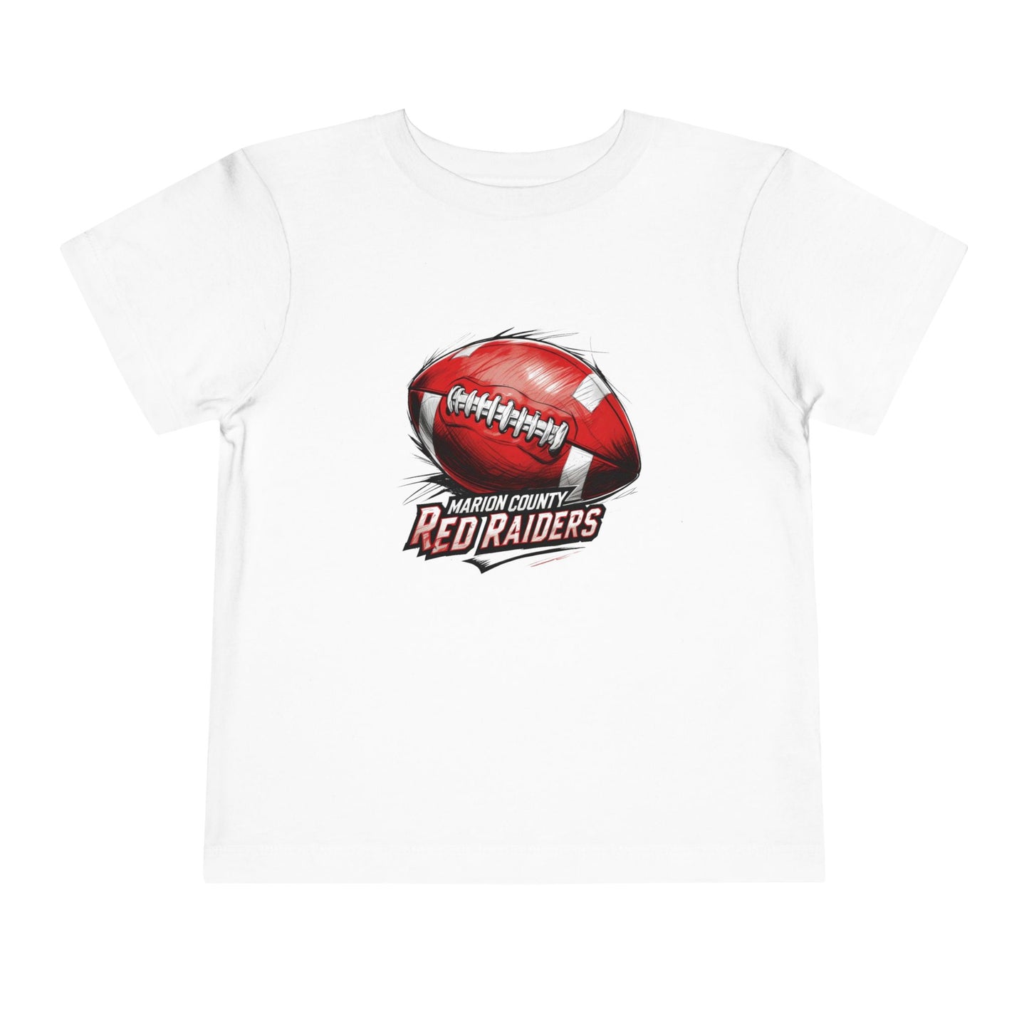 Toddler Tee \ Marion County Red Raiders Football \ MCF1