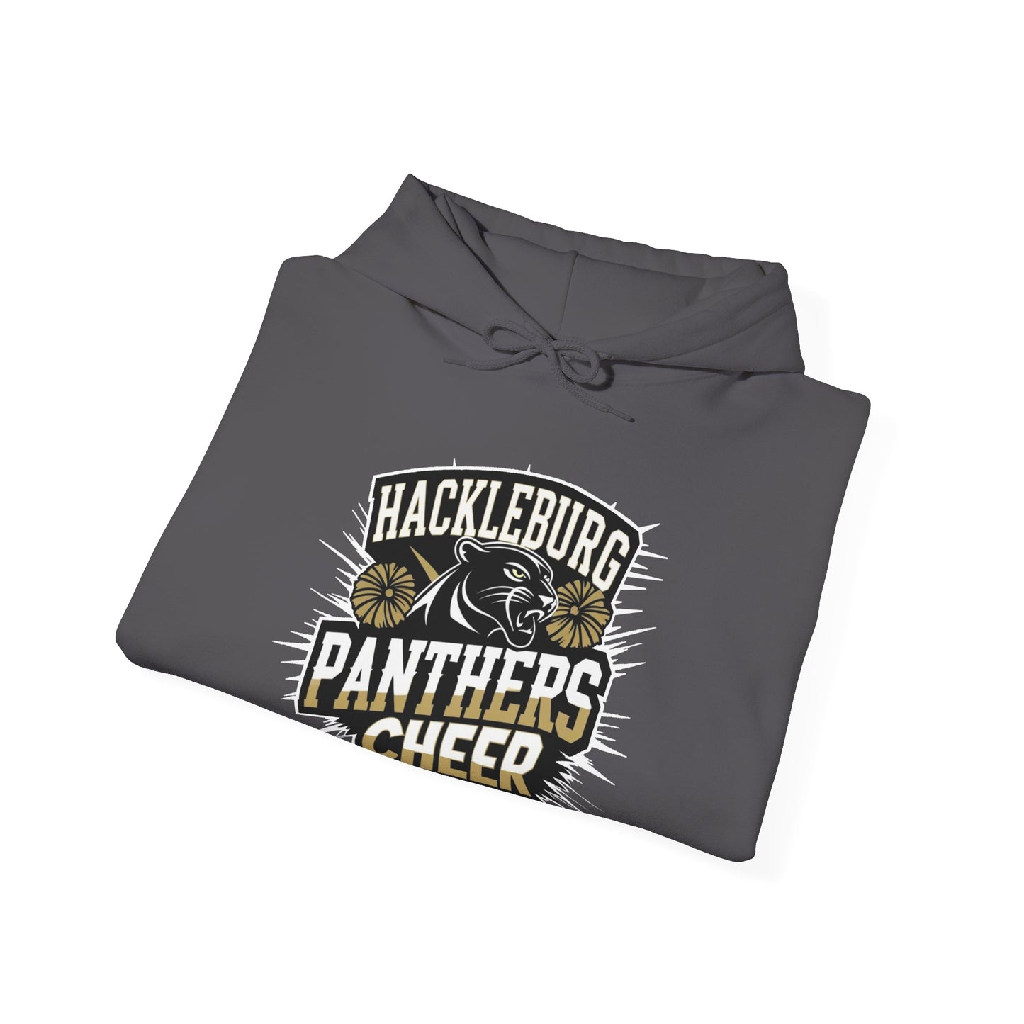 Adult Hoodie Sweatshirt \ Hackleburg Panthers Cheer \ HPC1