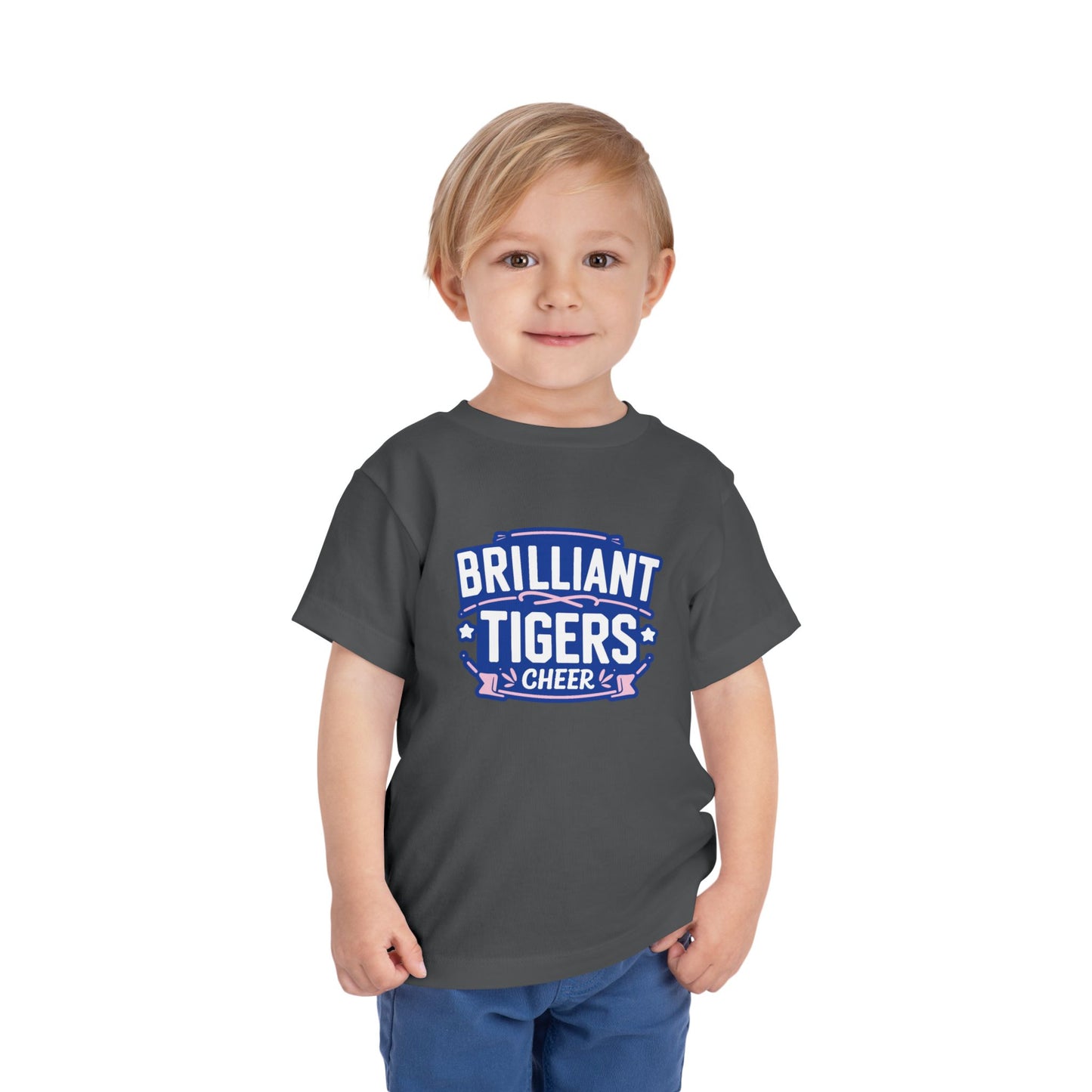 Toddler Tee \ Brilliant Tigers Cheer \ BTC2