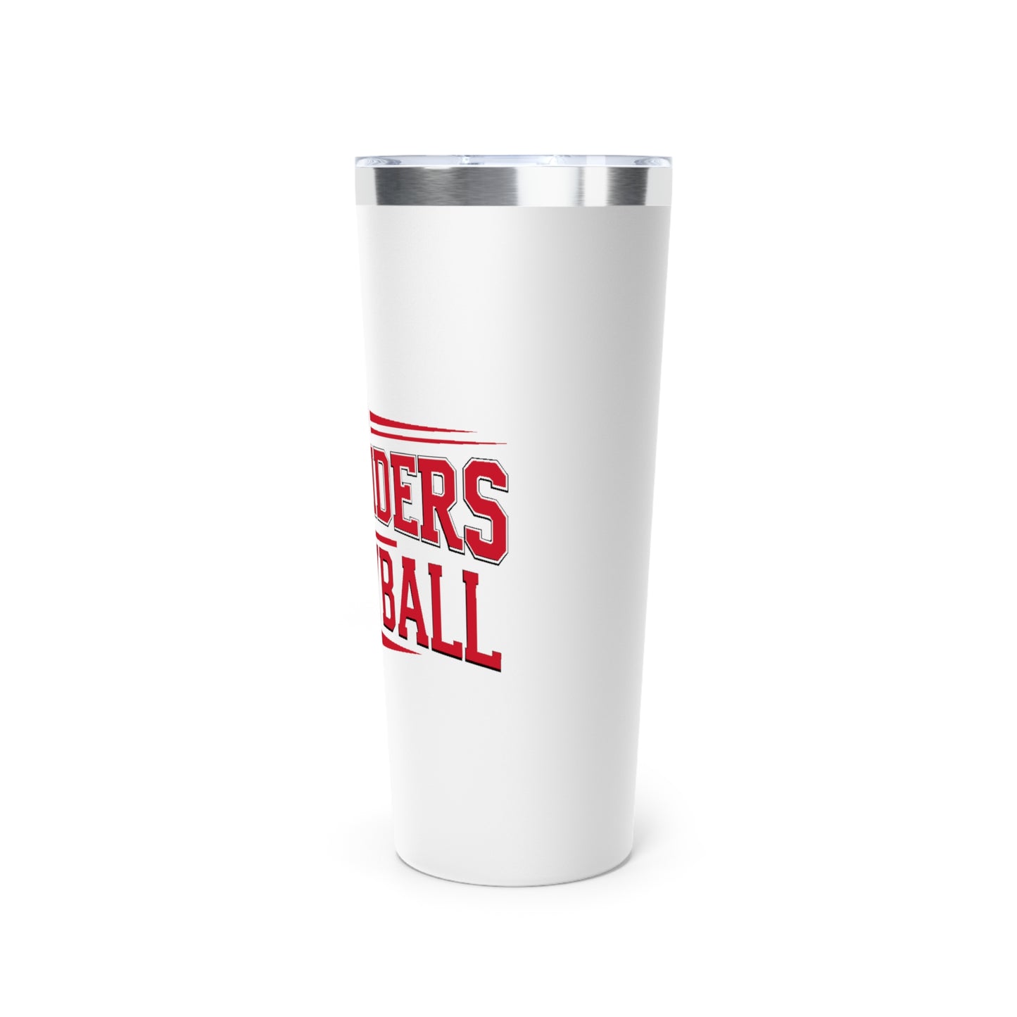 22oz Copper Insulated Tumbler \ Marion County Red Raiders Volleyball \ MCV2