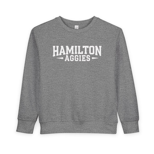 Toddler Crewneck Sweatshirt \ Hamilton Aggies \ HA3