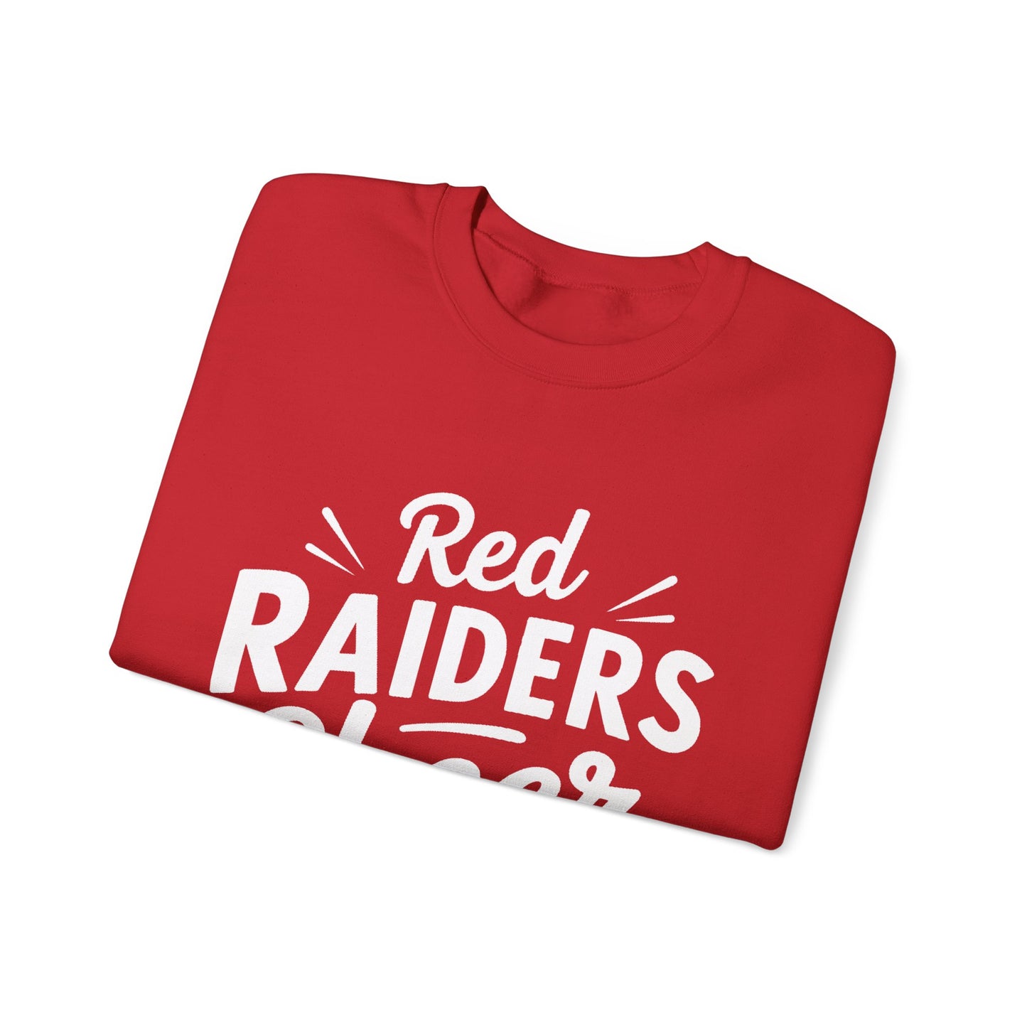 Adult Crewneck Sweatshirt \ Marion County Red Raiders Cheer \ MCC1