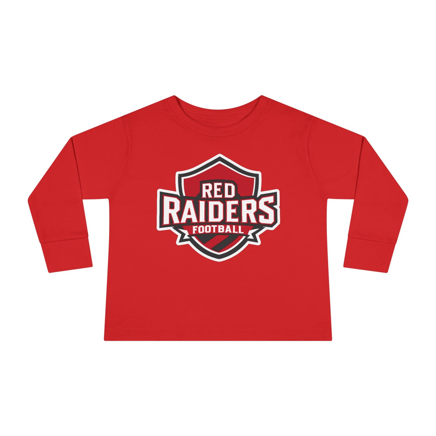 Toddler Long Sleeve Tee \ Marion County Red Raiders Football \ MCF2