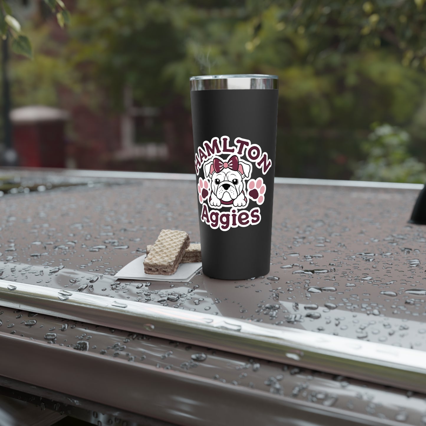 22oz Copper Insulated Tumbler \ Hamilton Aggies \ HAG3
