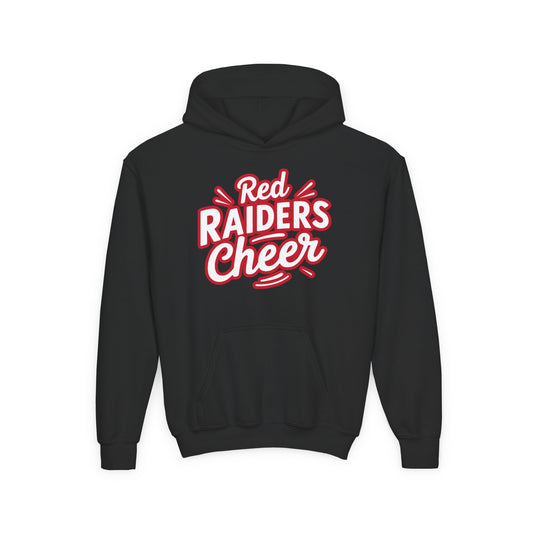 Youth Hooded Sweatshirt \ Marion County Red Raiders Cheer \ MCC1
