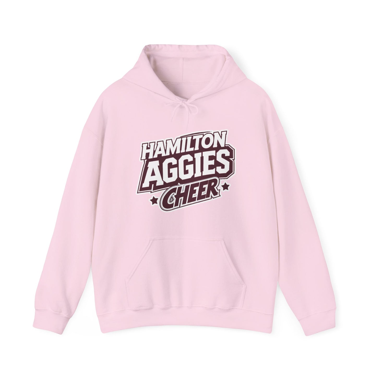 Adult Hoodie Sweatshirt \ Hamilton Aggies Cheer \ HAC1