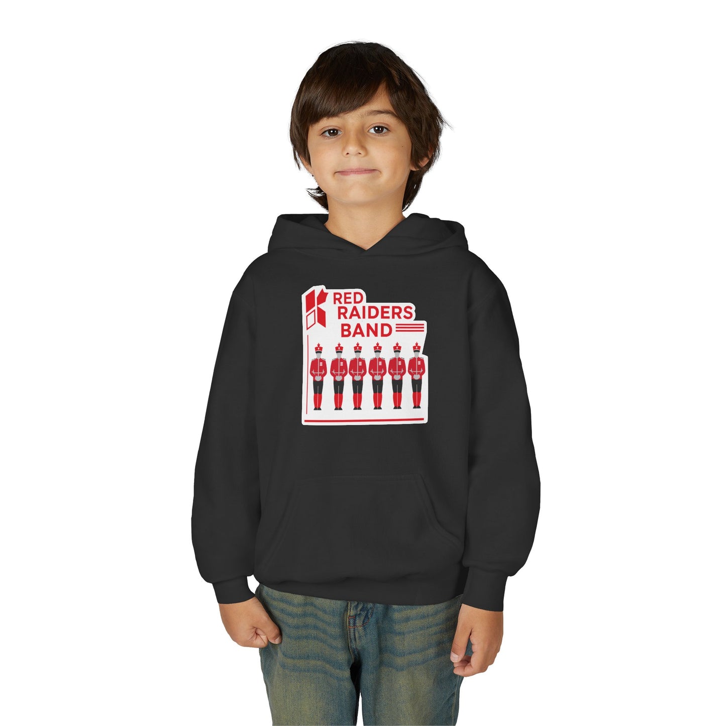 Youth Hoodie Sweatshirt \ Marion County Red Raiders Band \ MCB1