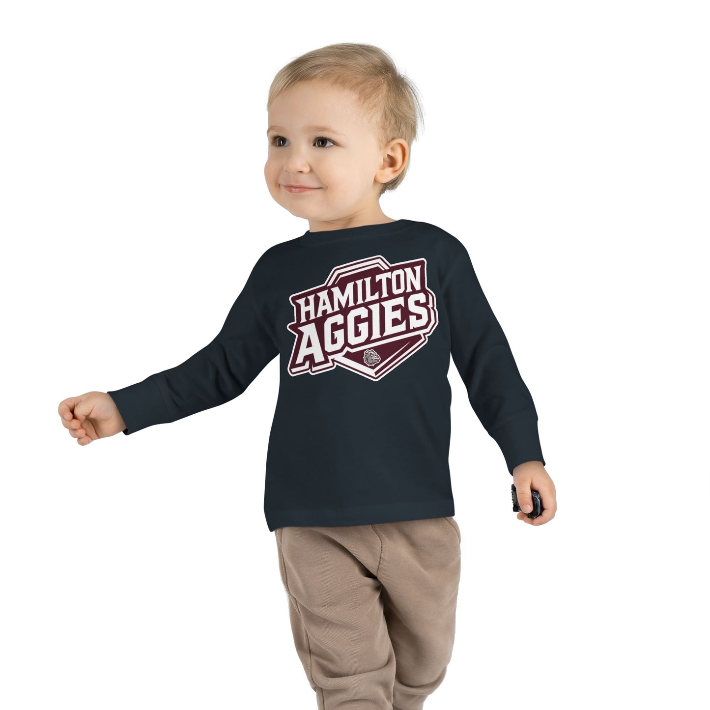Toddler Long Sleeve Tee \ Hamilton Aggies \ HA1