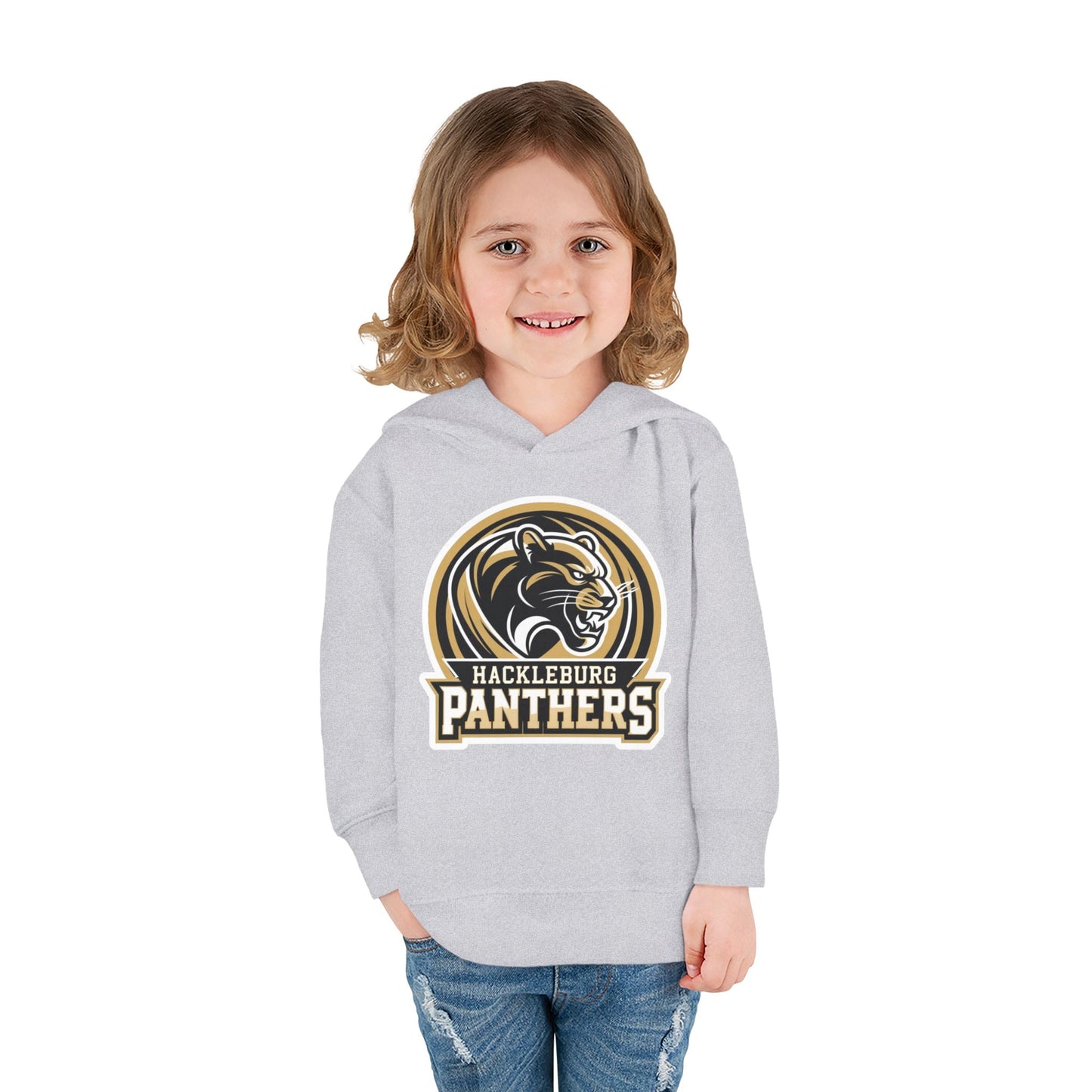 Toddler Hoodie Sweatshirt \ Hackleburg Panthers \ HP2