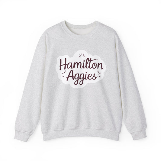 Adult Crewneck Sweatshirt \ Hamilton Aggies \ HAG1