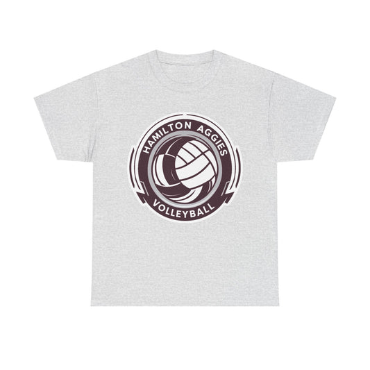 Adult Tee \ Hamilton Aggies Volleyball \ HAV1