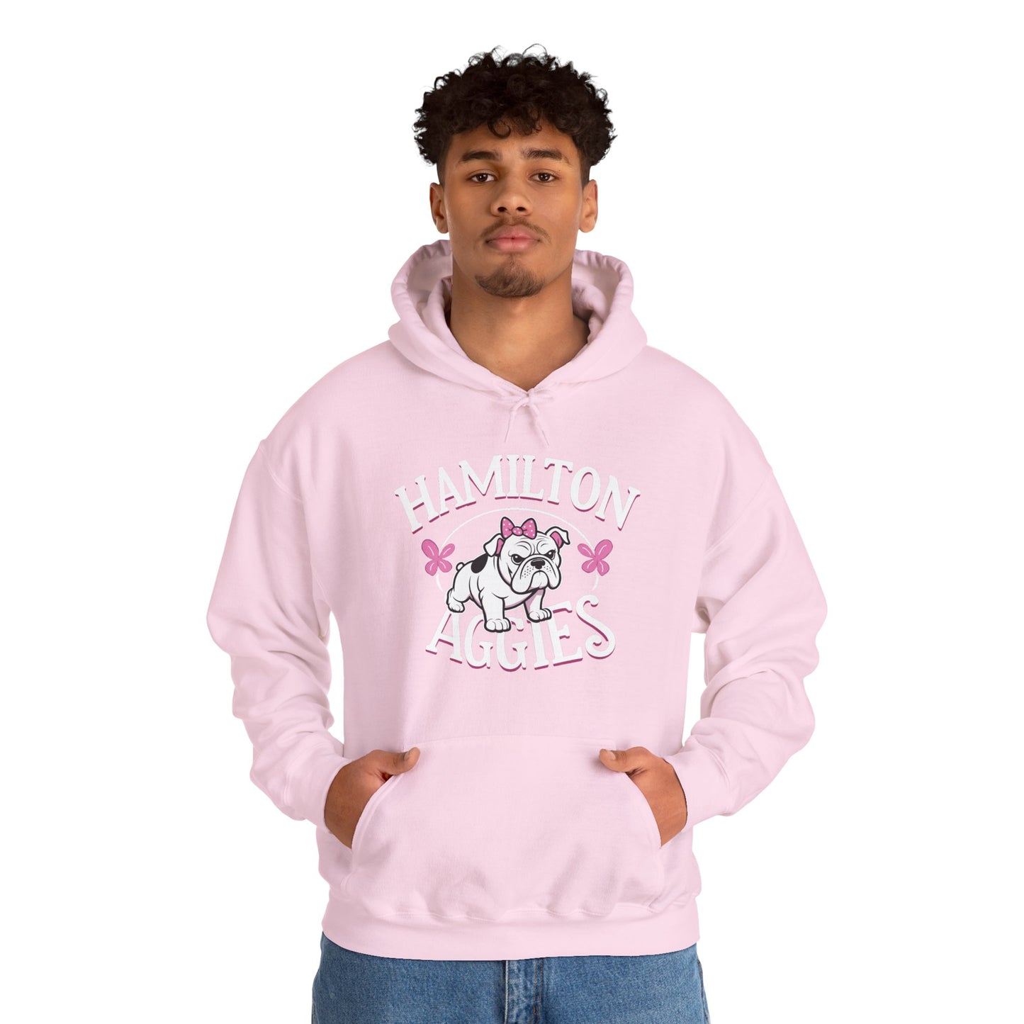 Adult Hoodie Sweatshirt \ Hamilton Aggies \ HAG4