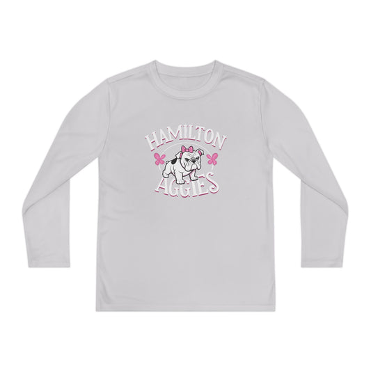 Youth Long Sleeve Tee \ Hamilton Aggies \ HAG4