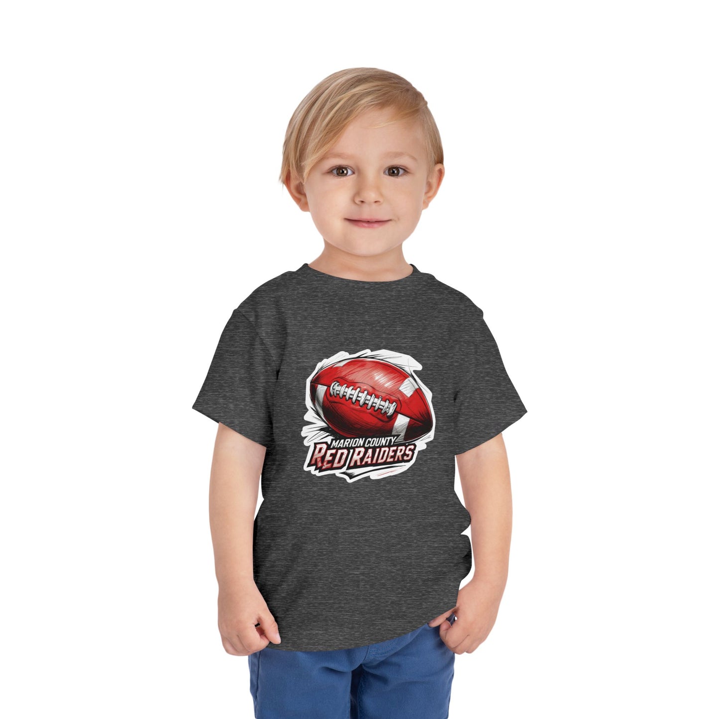 Toddler Tee \ Marion County Red Raiders Football \ MCF1