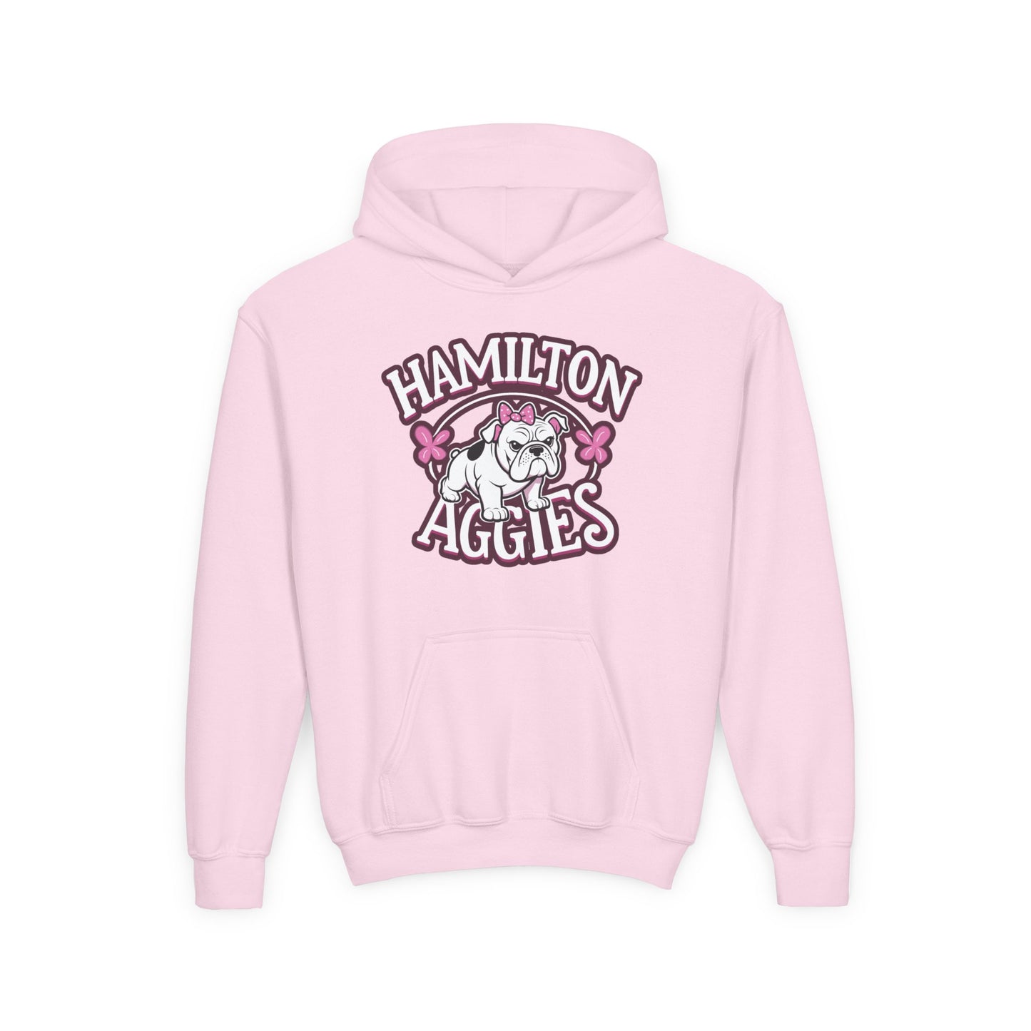 Youth Hooded Sweatshirt \ Hamilton Aggies \ HAG4