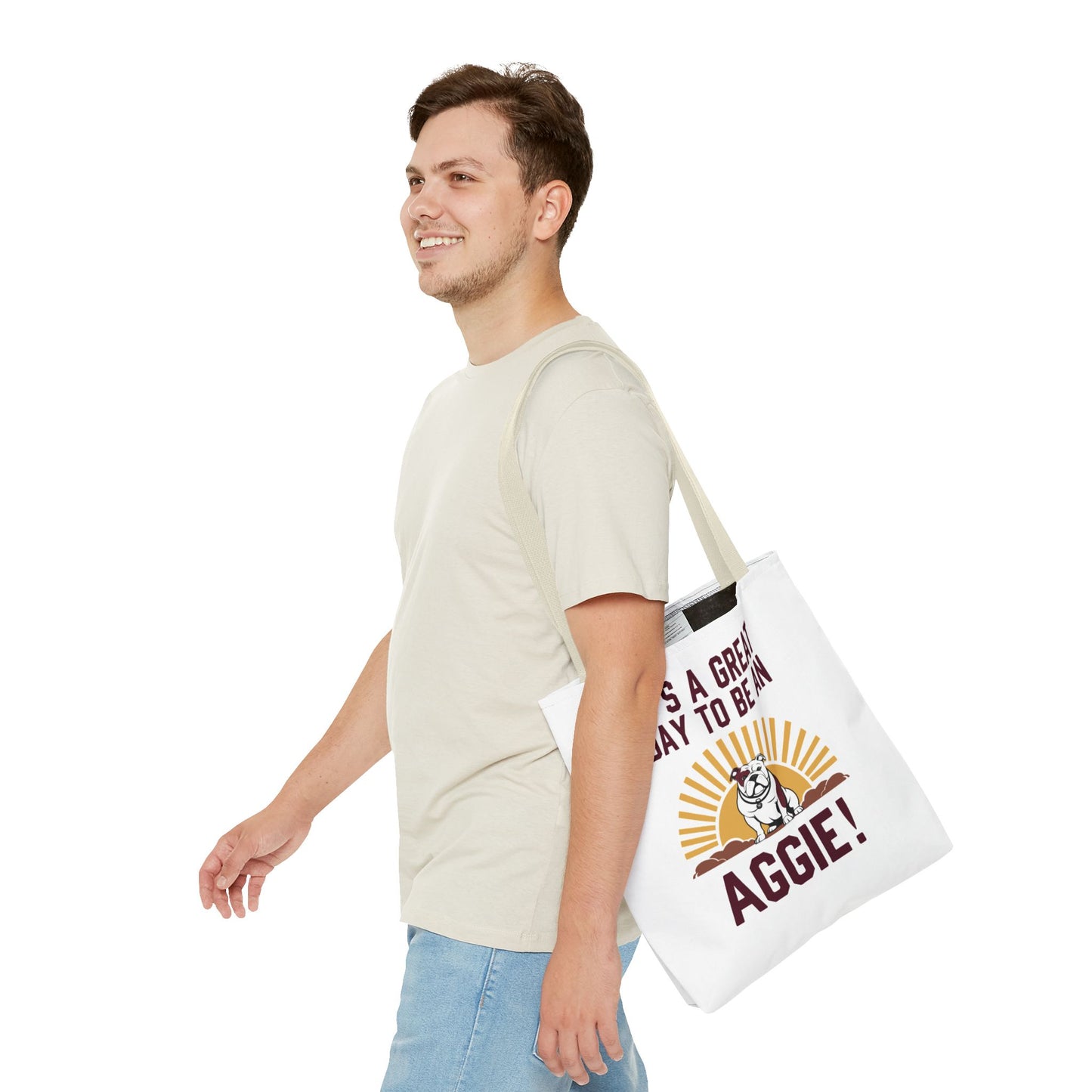 Tote Bag \ It's a Great Day to be an Aggie! \ GDA4
