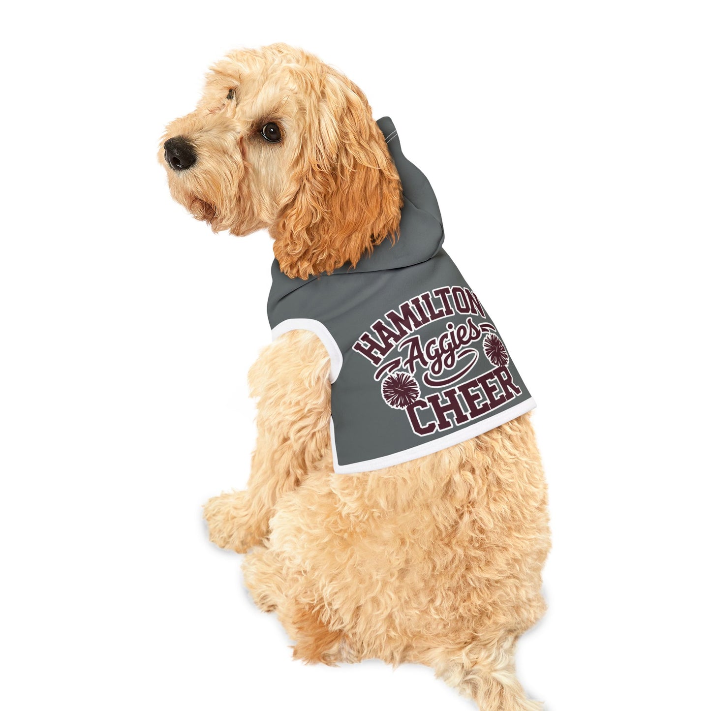 Pet Hoodie \ Hamilton Aggies Cheer \ Style HAC2