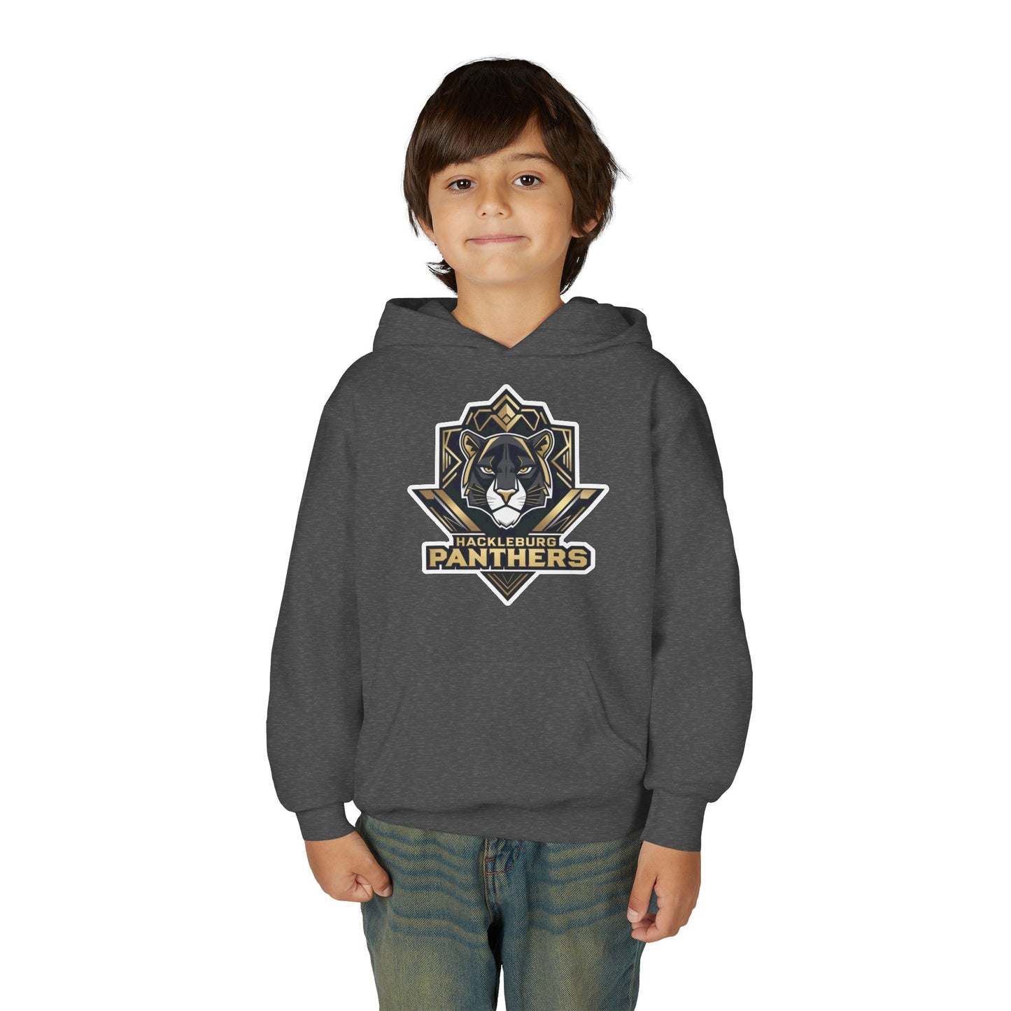 Youth Hoodie Sweatshirt \ Hackleburg Panthers \ HP1