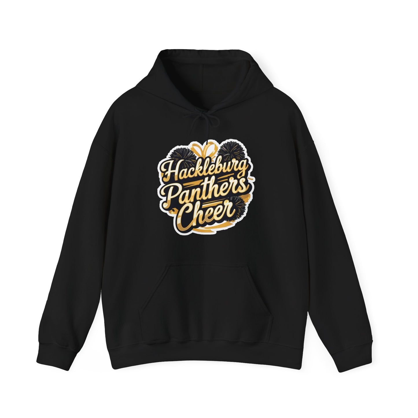 Adult Hoodie Sweatshirt \ Hackleburg Panthers Cheer \ HPC2