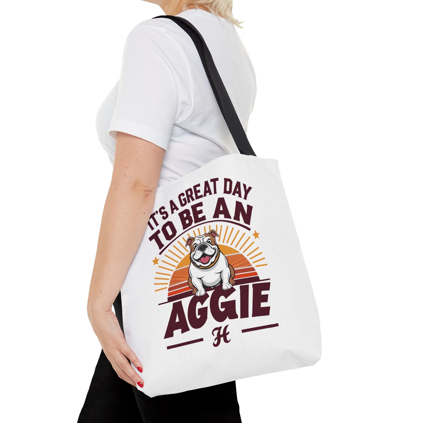 Tote Bag \ It's a Great Day to be an Aggie! \ GDA2