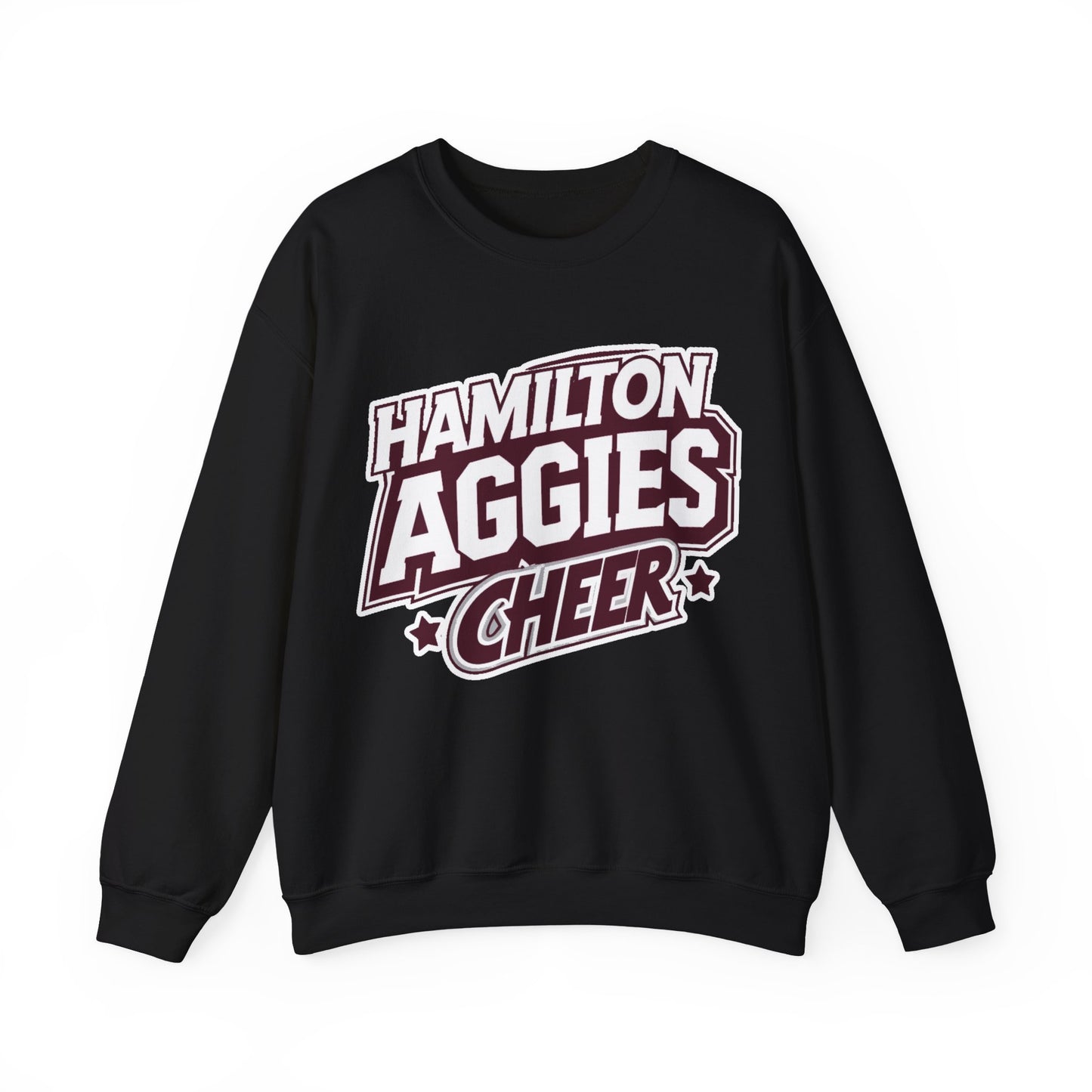 Adult Crewneck Sweatshirt \ Hamilton Aggies Cheer \ HAC1