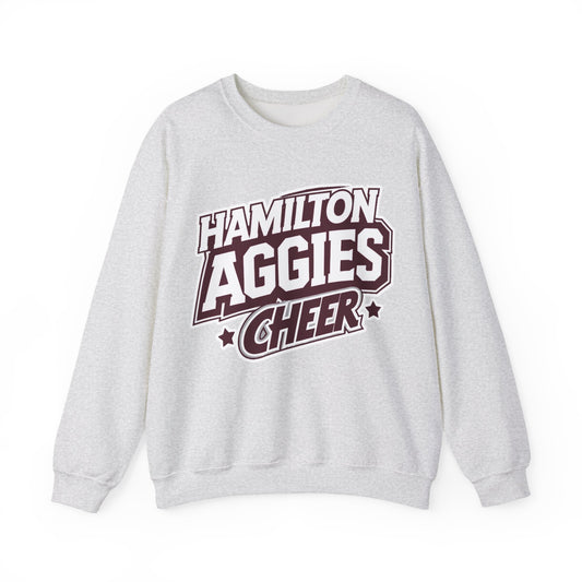 Adult Crewneck Sweatshirt \ Hamilton Aggies Cheer \ HAC1