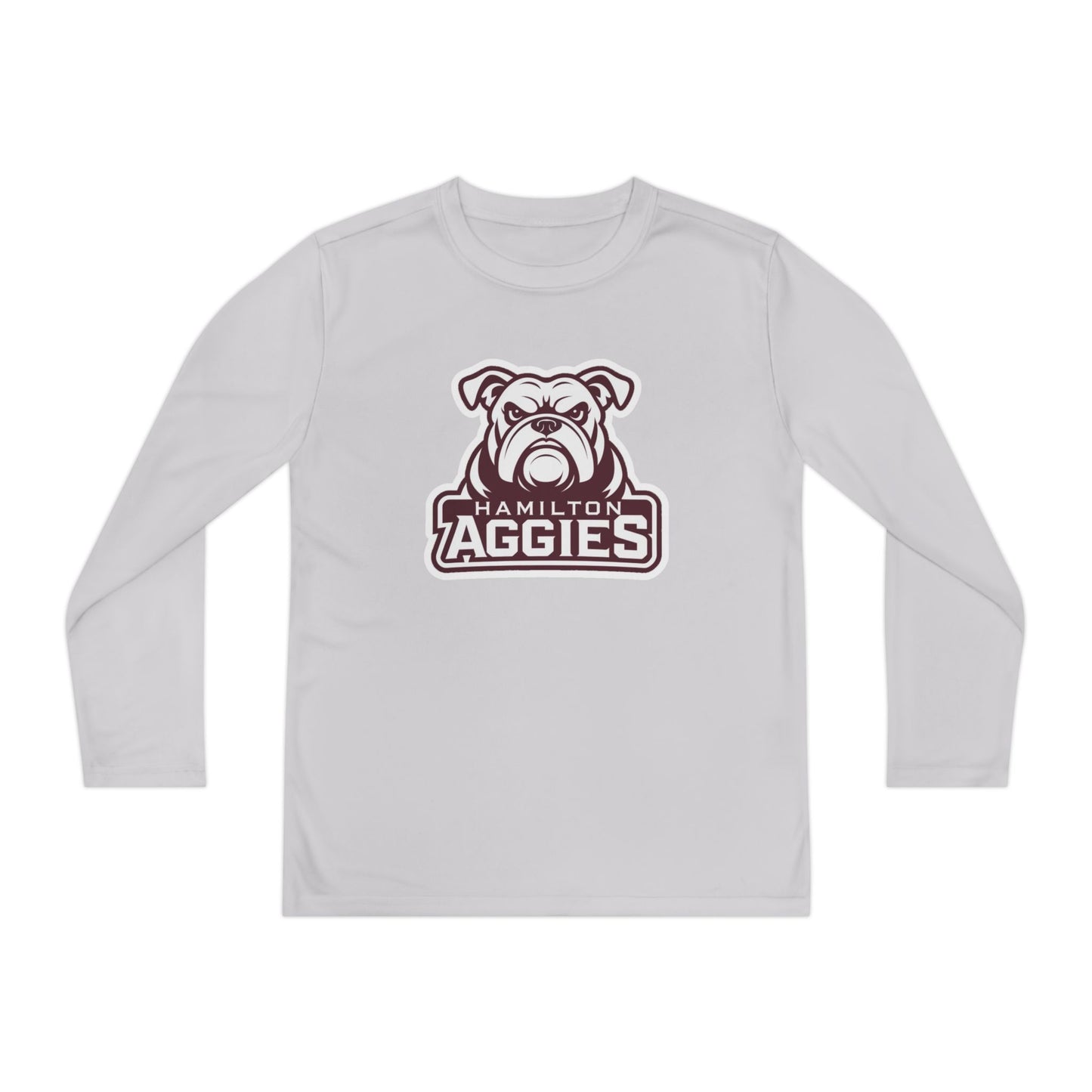 Youth Long Sleeve Tee \ Hamilton Aggies \ HA4