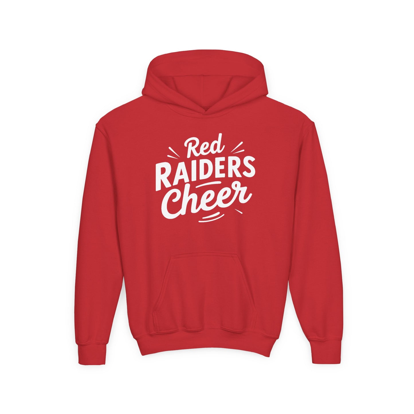 Youth Hooded Sweatshirt \ Marion County Red Raiders Cheer \ MCC1
