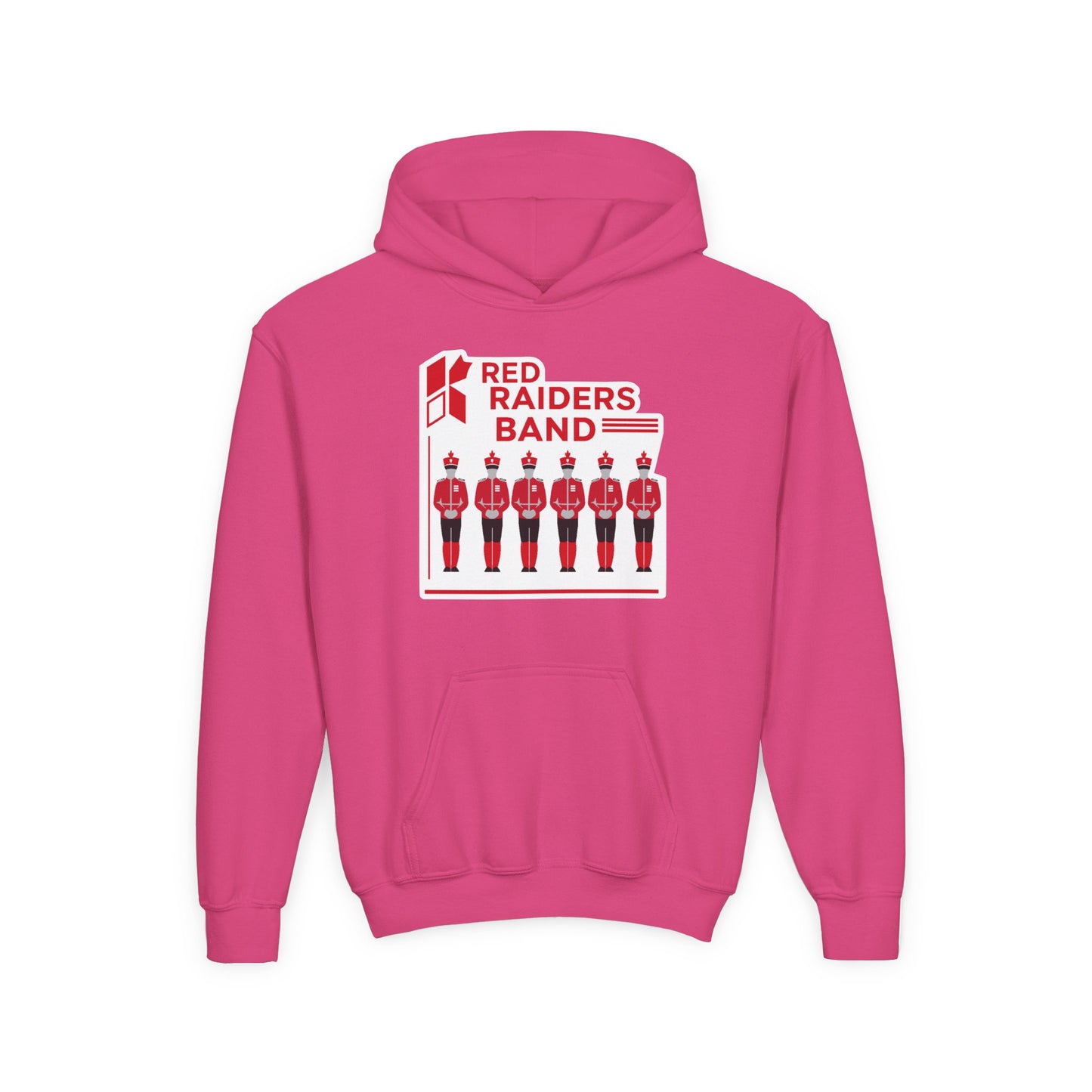 Youth Hoodie Sweatshirt \ Marion County Red Raiders Band \ MCB1